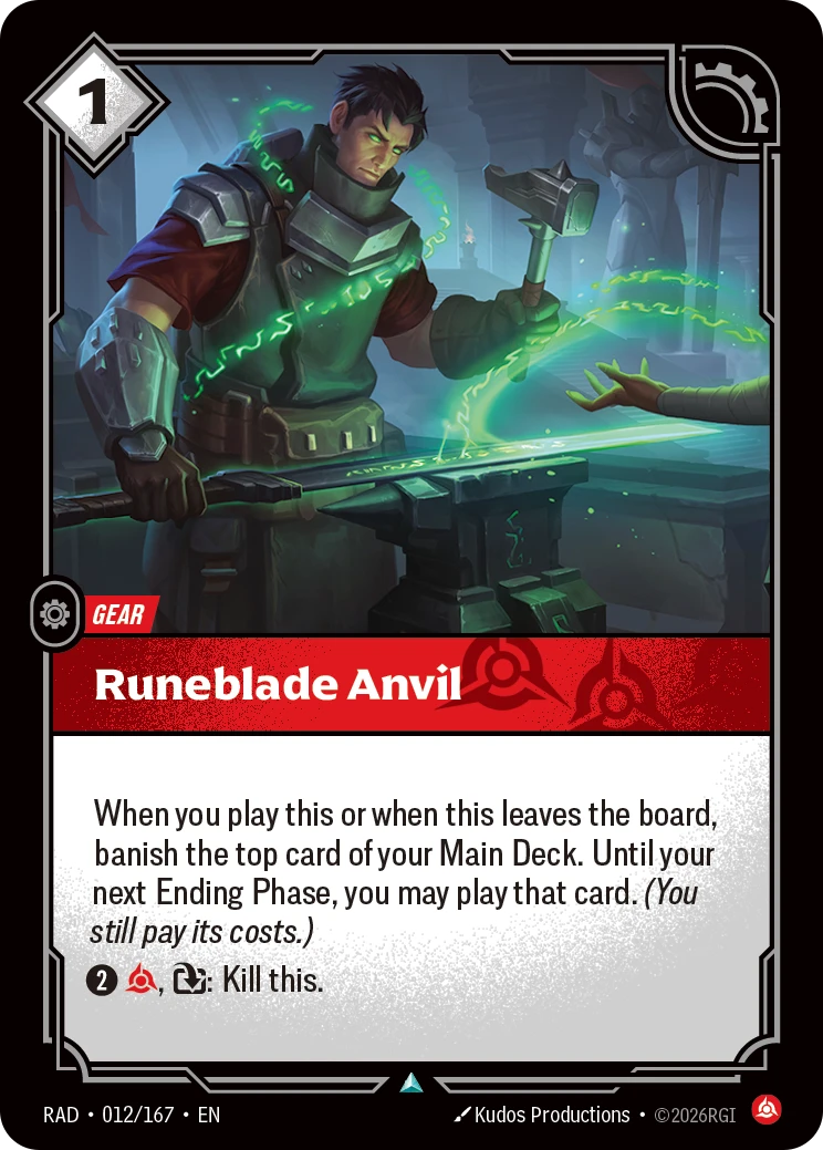 Runeblade Anvil - Radiance 012/167