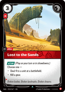 Lost to the Sands - Radiance 013/167
