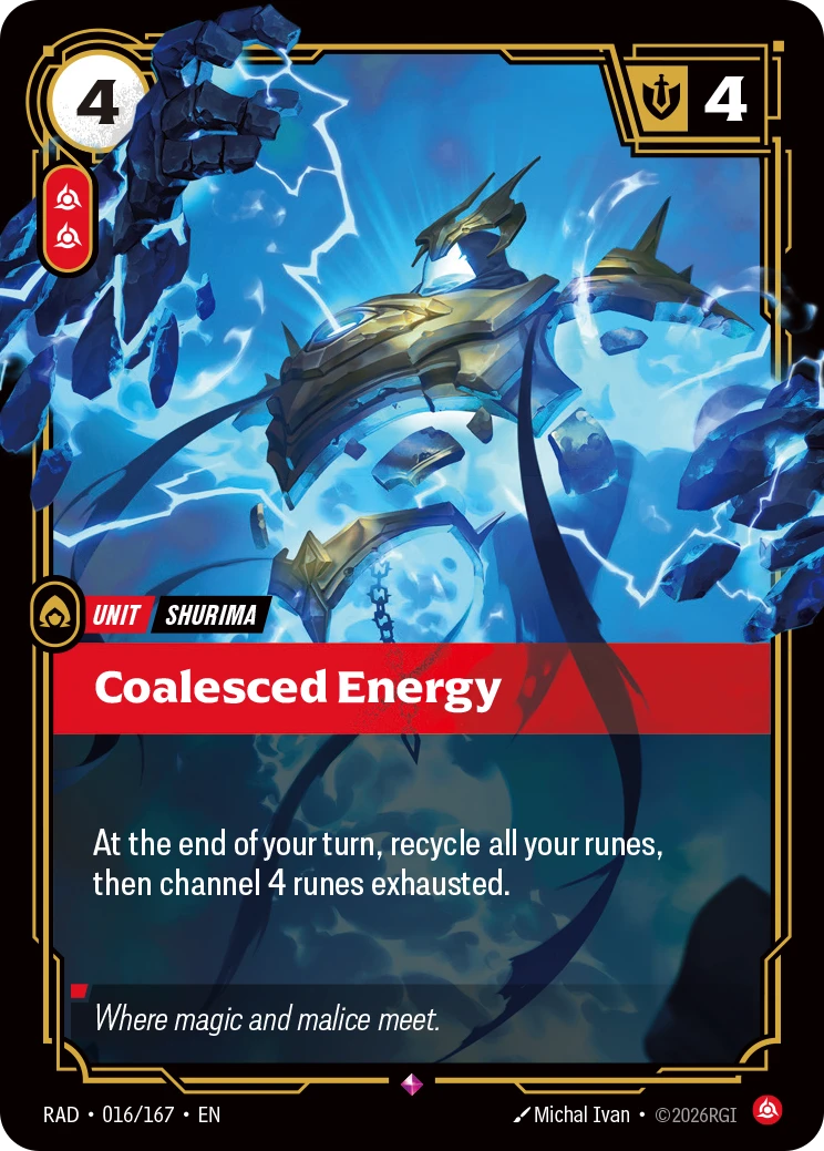 Coalesced Energy - Radiance 016/167