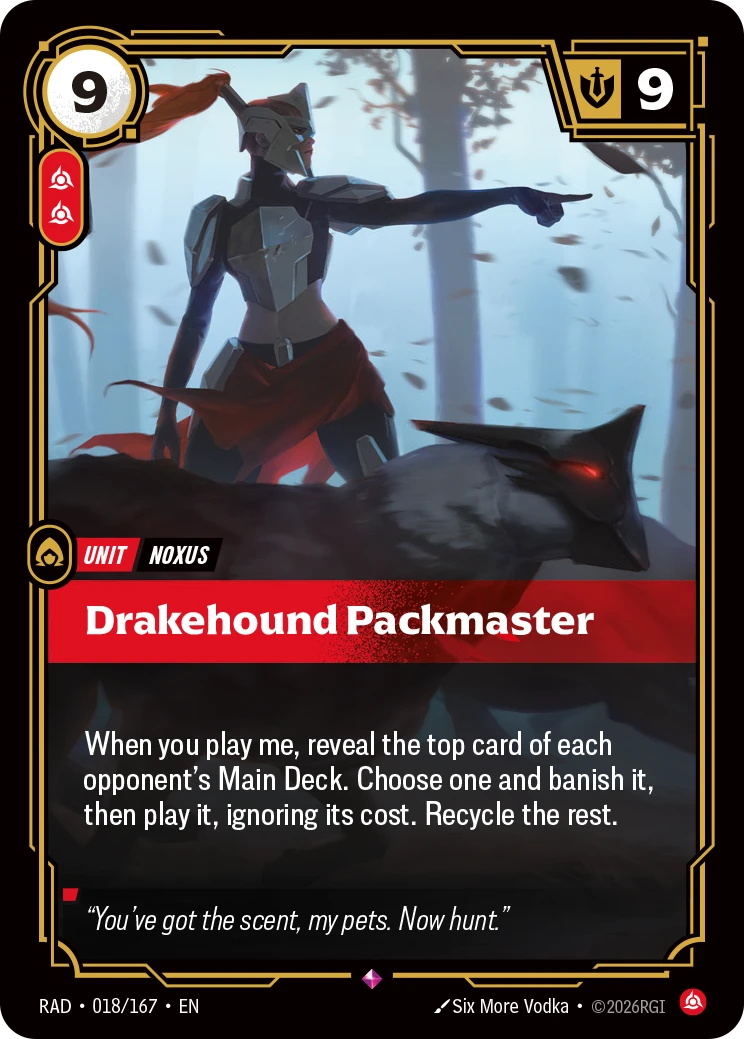 Drakehound Packmaster - Radiance 018/167