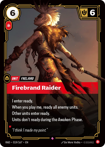 Firebrand Raider - Radiance 019/167