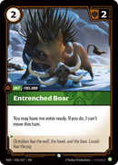 Entrenched Boar - Radiance 026/167