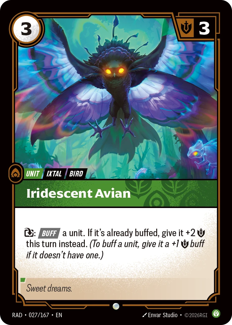Iridescent Avian - Radiance 027/167