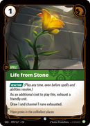 Life from Stone - Radiance 029/167