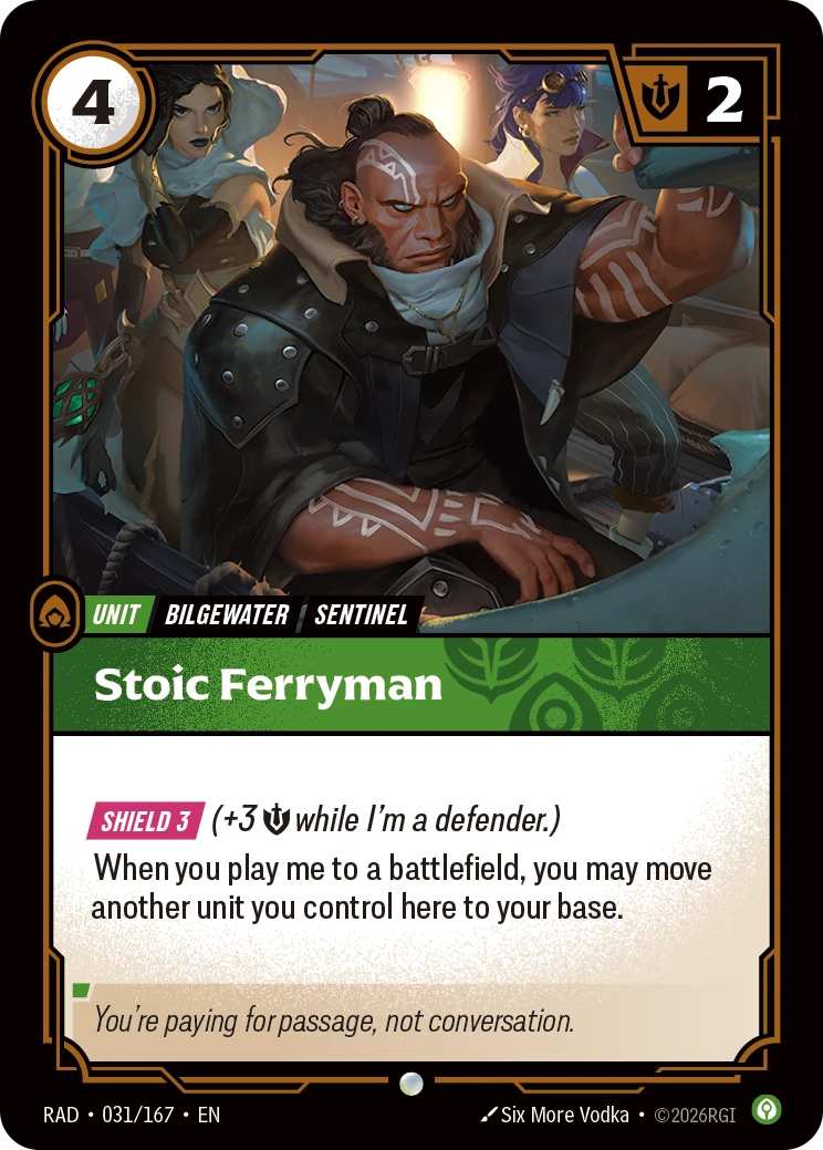Stoic Ferryman - Radiance 031/167