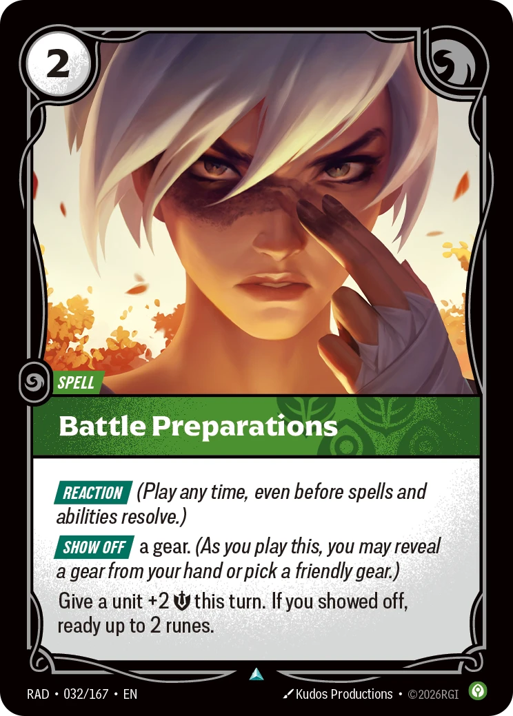 Battle Preparations - Radiance 032/167