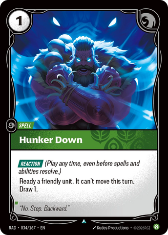 Hunker Down - Radiance 034/167