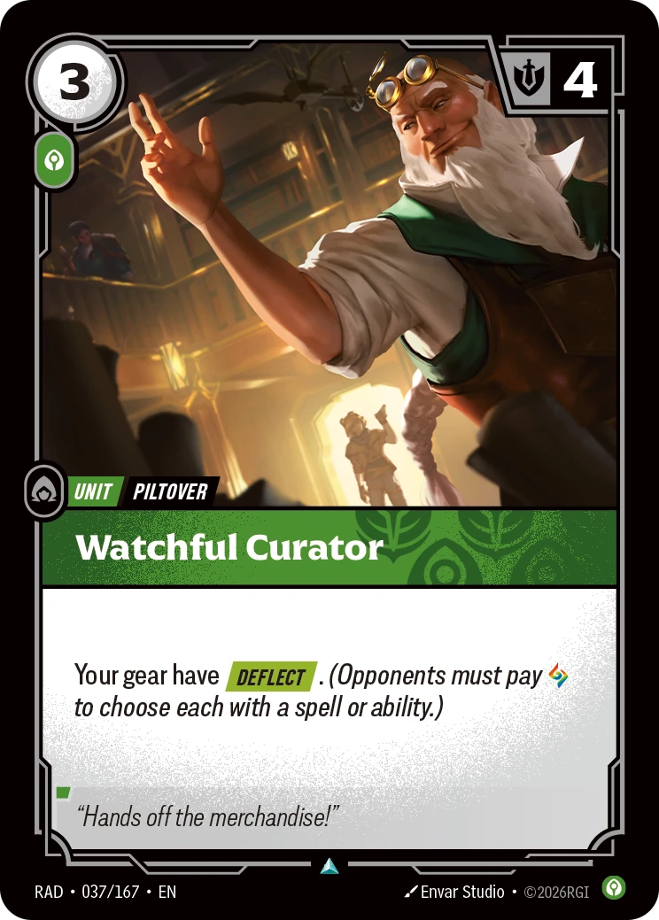 Watchful Curator - Radiance 037/167