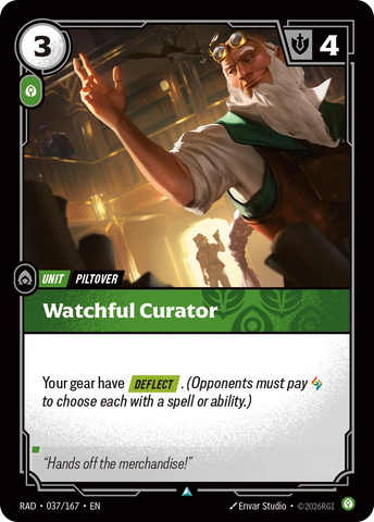 Watchful Curator - Radiance 037/167