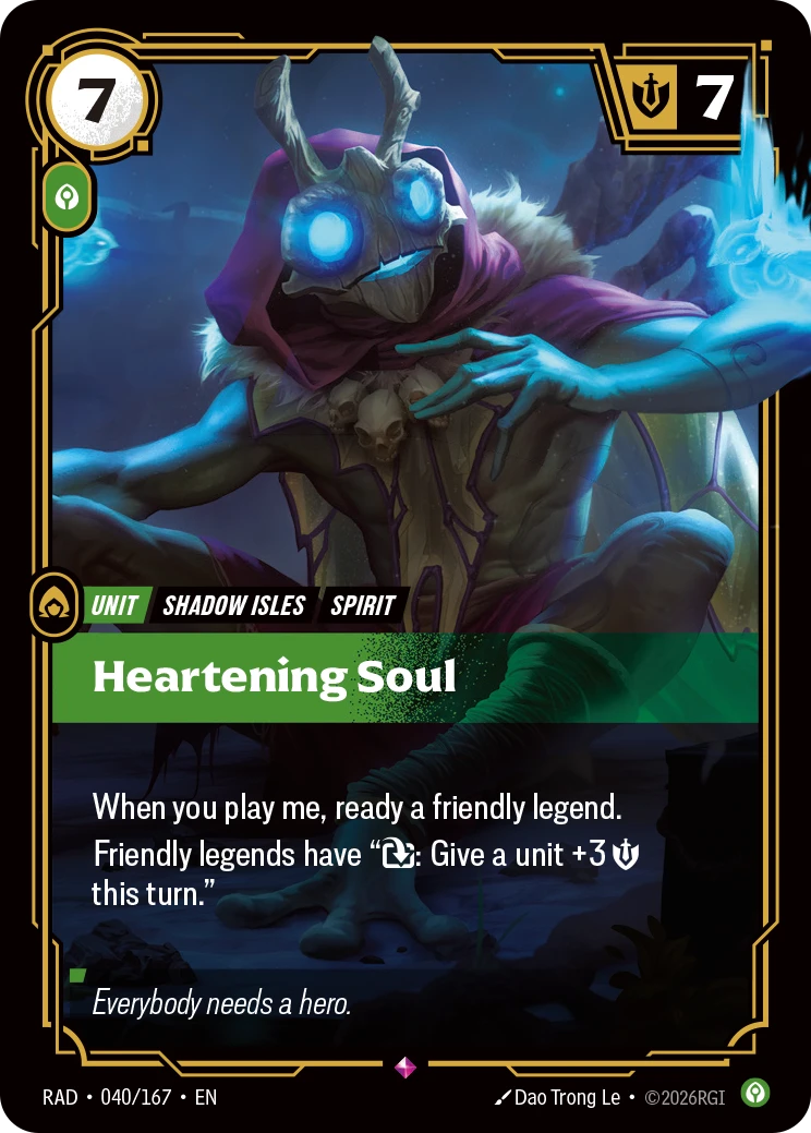 Heartening Soul - Radiance 040/167
