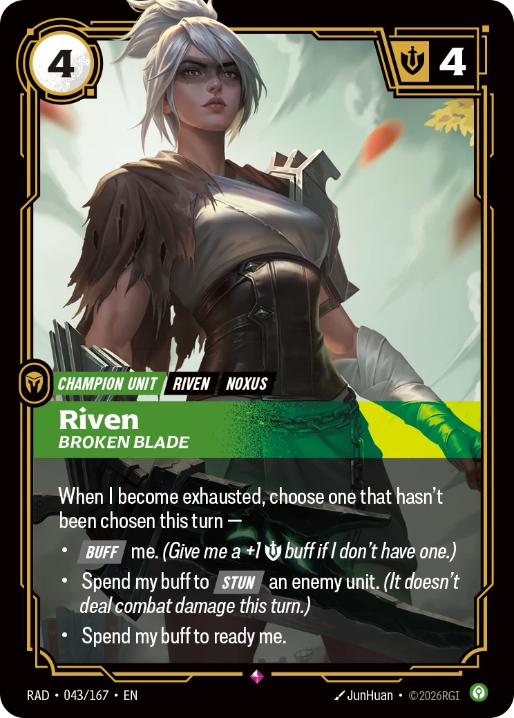 Riven Broken Blade - Radiance 043/167