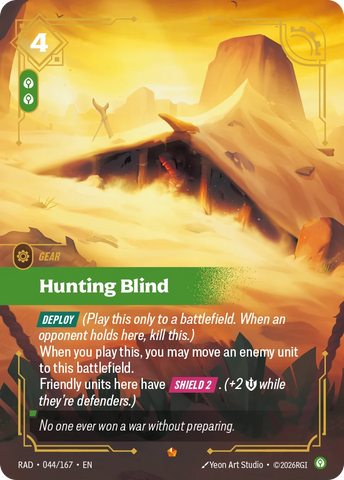 Hunting Blind - Radiance 044/167