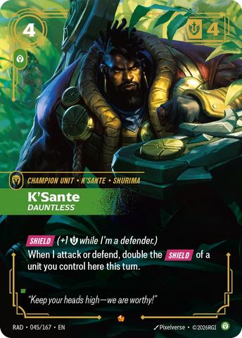 K'Sante Dauntless - Radiance 045/167