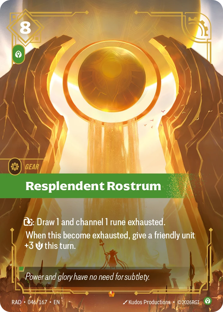 Resplendent Rostrum - Radiance 046/167