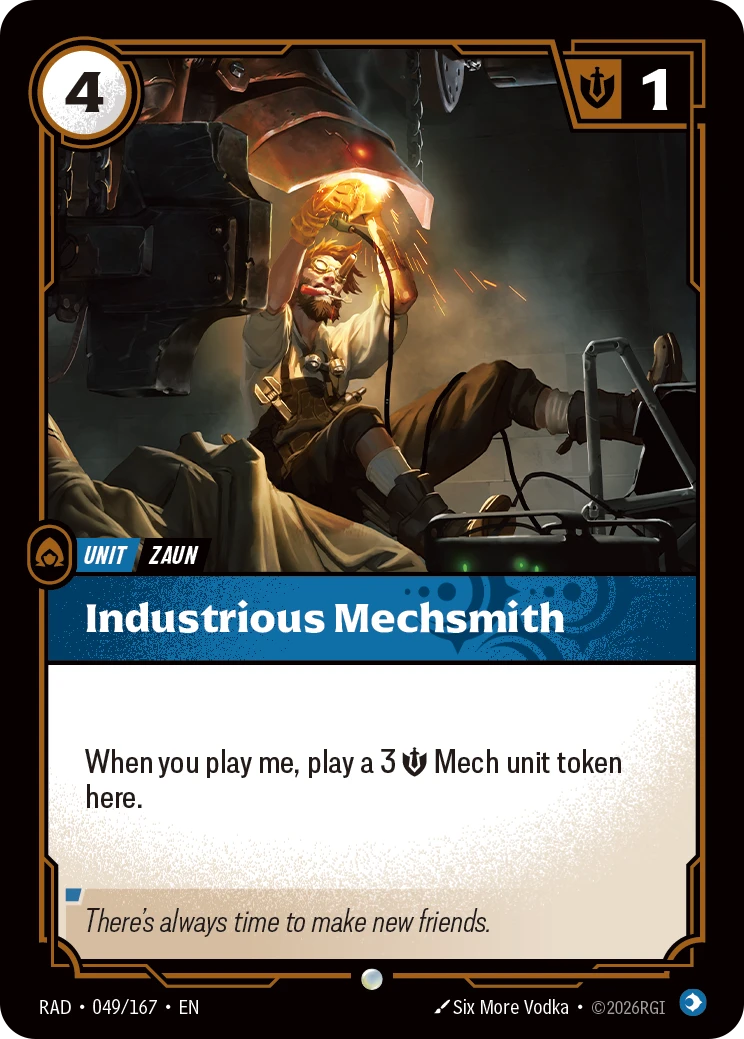 Industrious Mechsmith - Radiance 049/167
