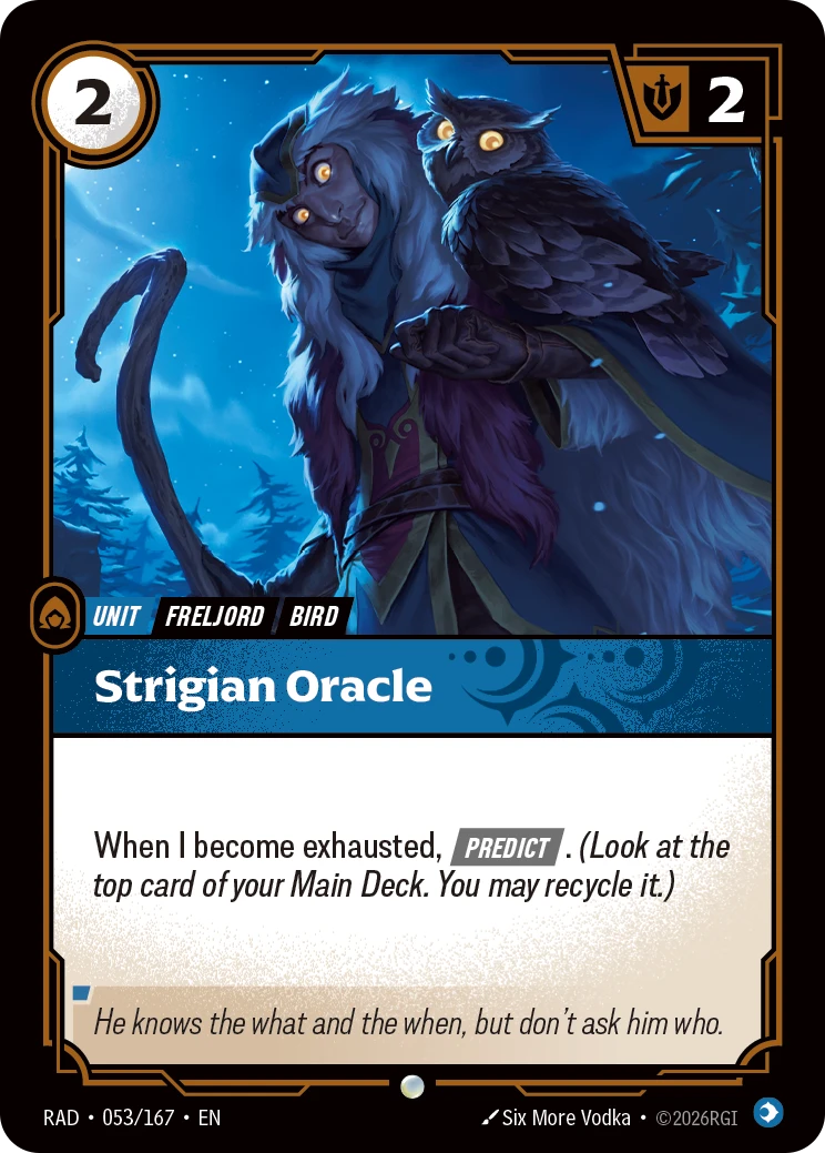 Strigian Oracle - Radiance 053/167