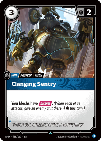 Clanging Sentry - Radiance 055/167