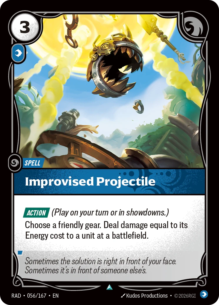 Improvised Projectile - Radiance 056/167
