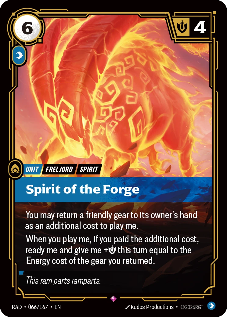 Spirit of the Forge - Radiance 066/167