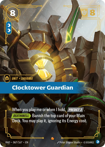 Clocktower Guardian - Radiance 067/167
