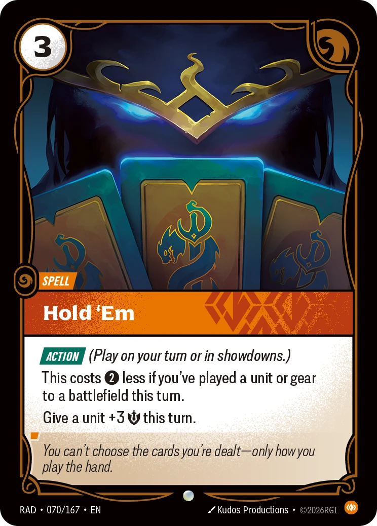 Hold 'Em - Radiance 070/167