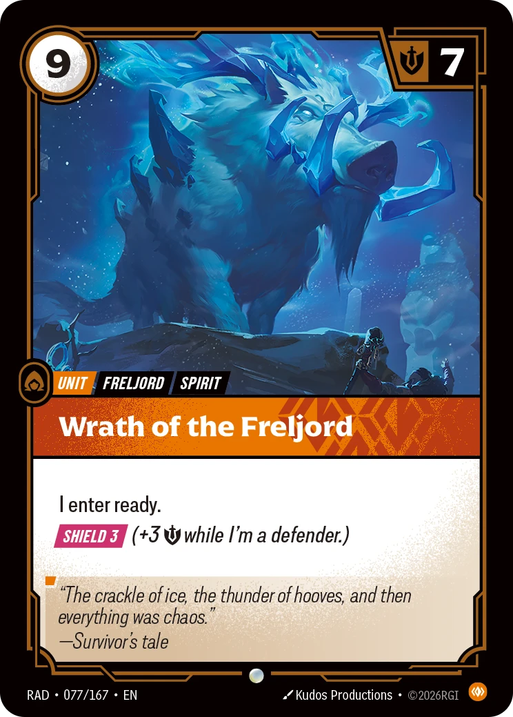 Wrath of the Freljord - Radiance 077/167