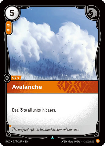 Avalanche - Radiance 079/167