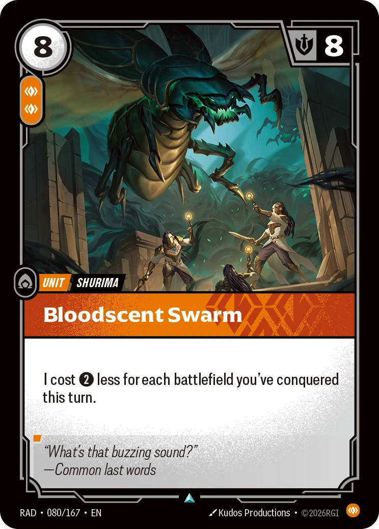 Bloodscent Swarm - Radiance 080/167