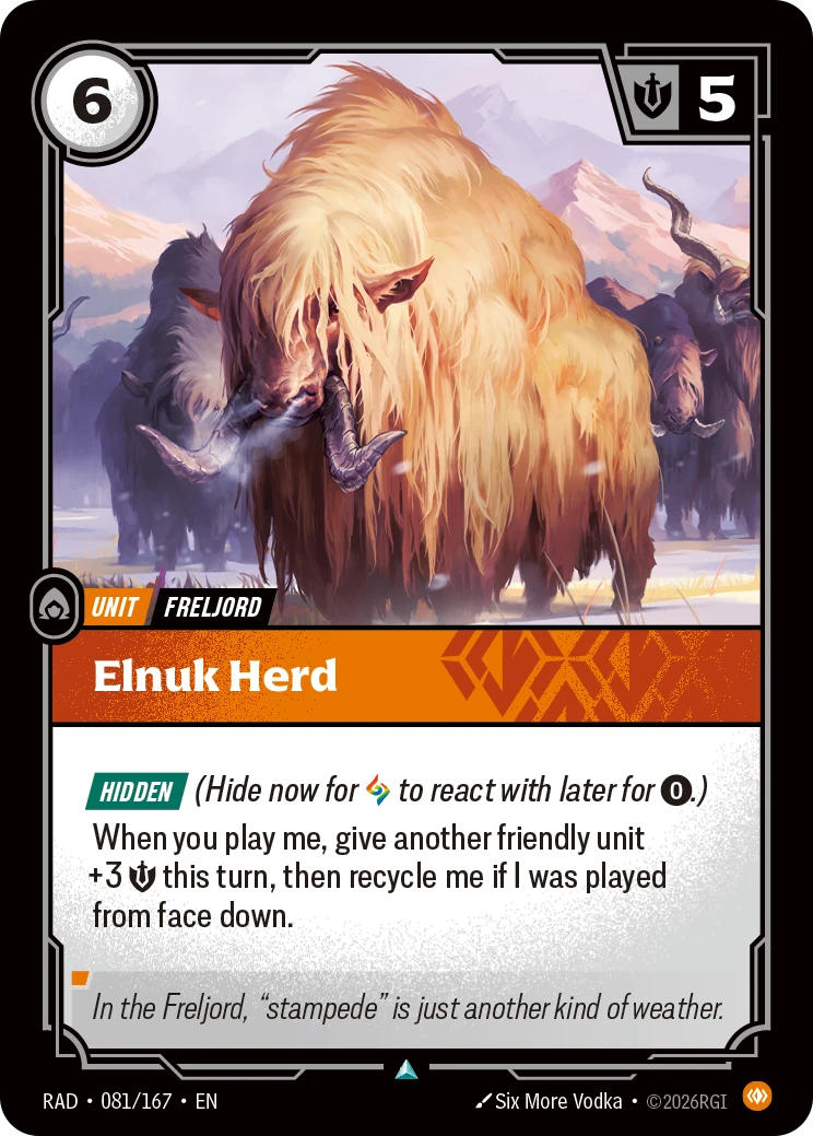 Elnuk Herd - Radiance 081/167