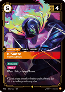K'Sante Courageous (Alternate Art) - Radiance 086a/167