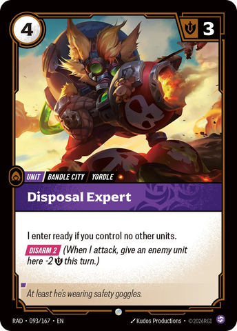 Disposal Expert - Radiance 093/167