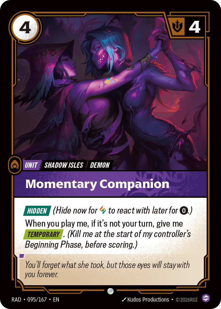 Momentary Companion - Radiance 095/167