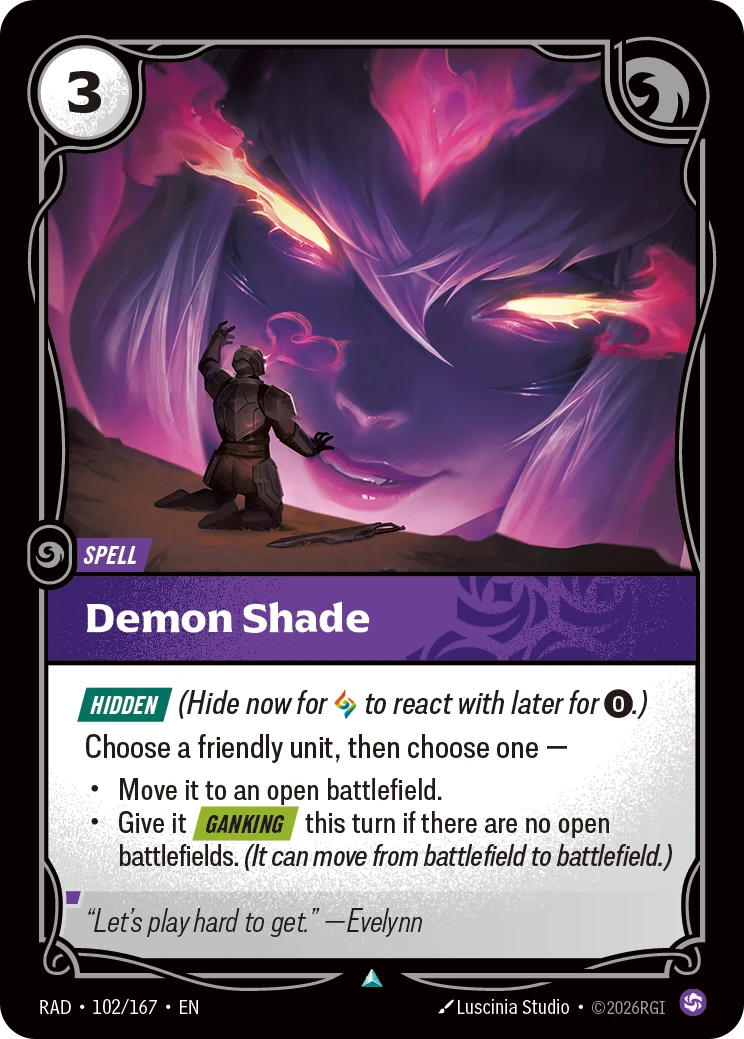 Demon Shade - Radiance 102/167