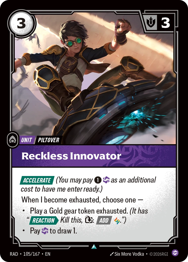 Reckless Innovator - Radiance 105/167