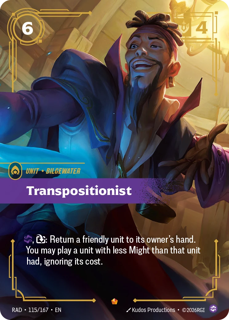 Transpositionist - Radiance 115/167