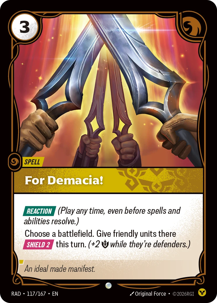 For Demacia! - Radiance 117/167