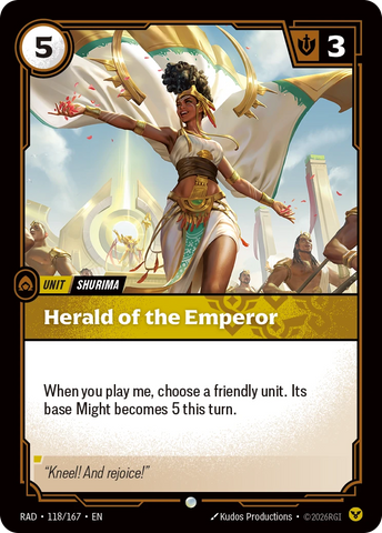 Herald of the Emperor - Radiance 118/167