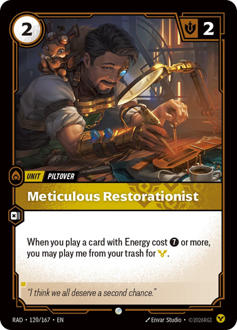 Meticulous Restorationist - Radiance 120/167