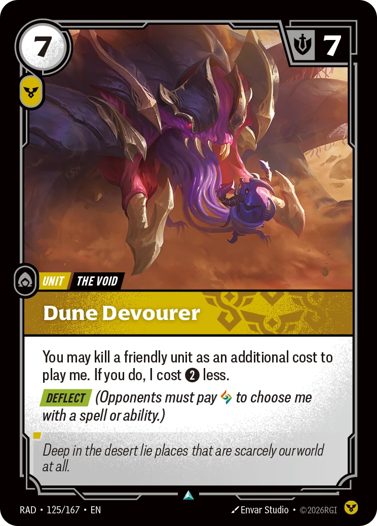Dune Devourer - Radiance 125/167