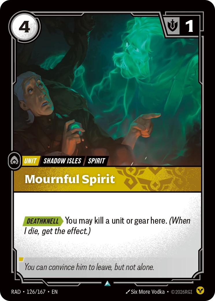 Mournful Spirit - Radiance 126/167