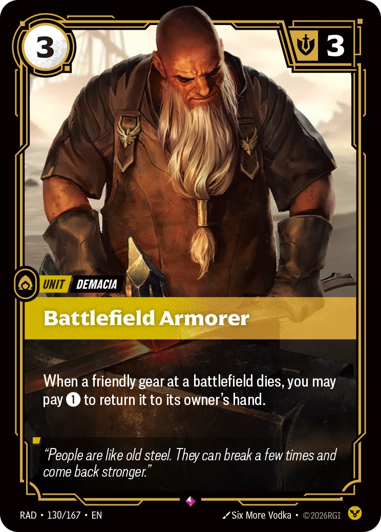 Battlefield Armorer - Radiance 130/167