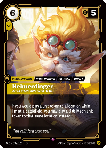 Heimerdinger Academy Instructor - Radiance 132/167