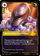 Remember the Fallen - Radiance 135/167