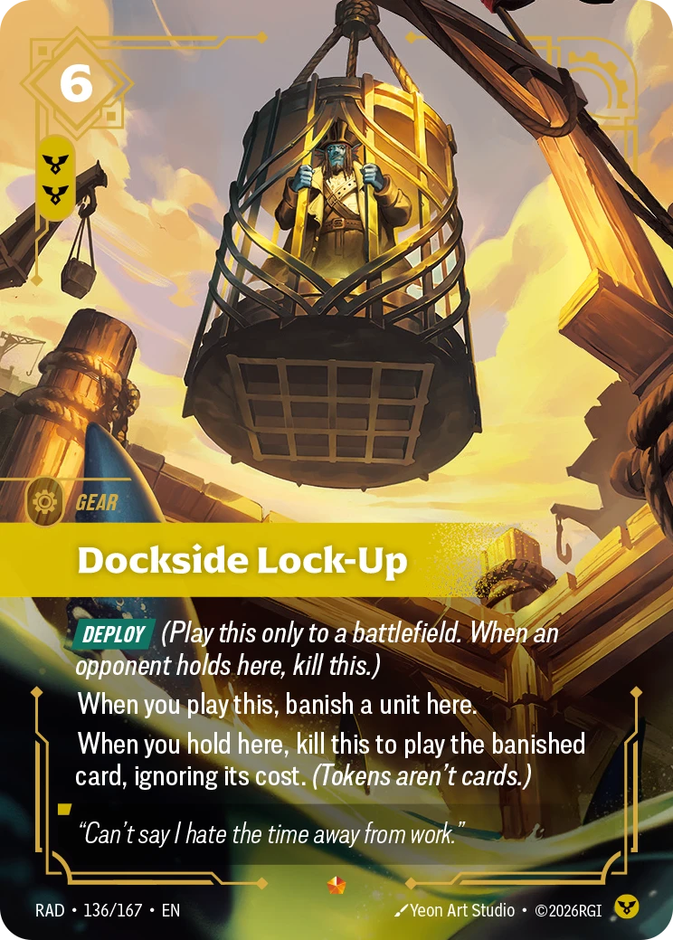 Dockside Lock-Up - Radiance 136/167