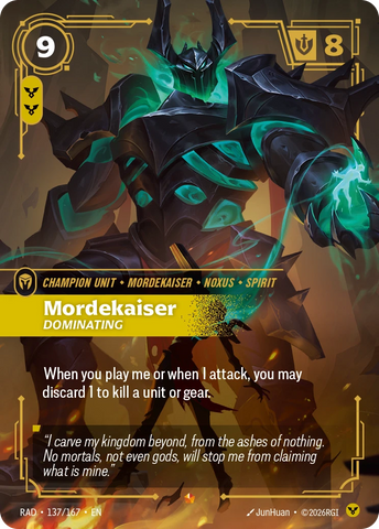 Mordekaiser Dominating - Radiance 137/167