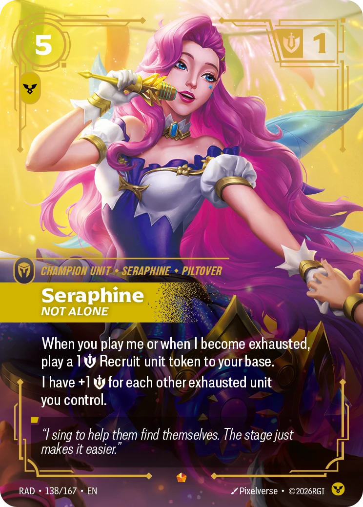 Seraphine Not Alone - Radiance 138/167