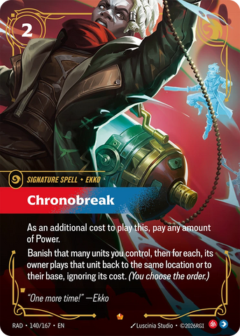 Chronobreak - Radiance 140/167