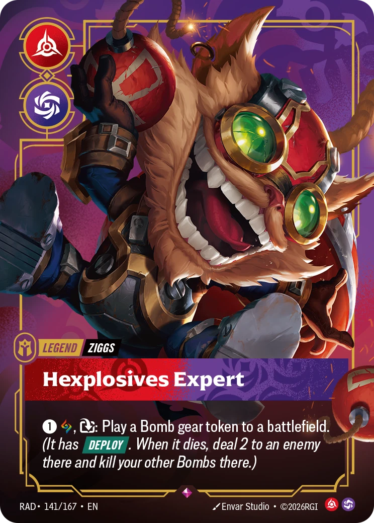 Ziggs Hexplosives Expert - Radiance 141/167