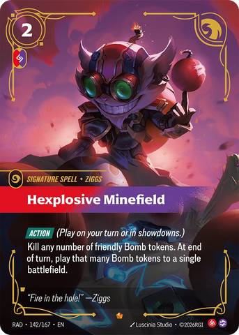 Hexplosive Minefield - Radiance 142/167