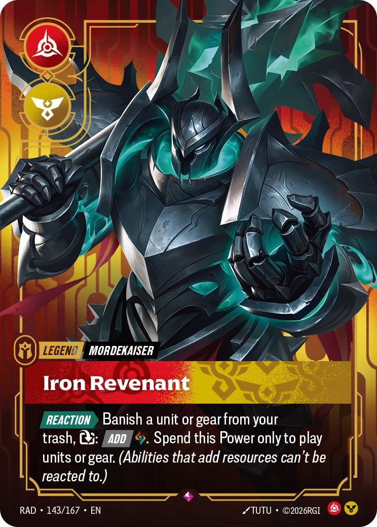 Mordekaiser Iron Revenant - Radiance 143/167